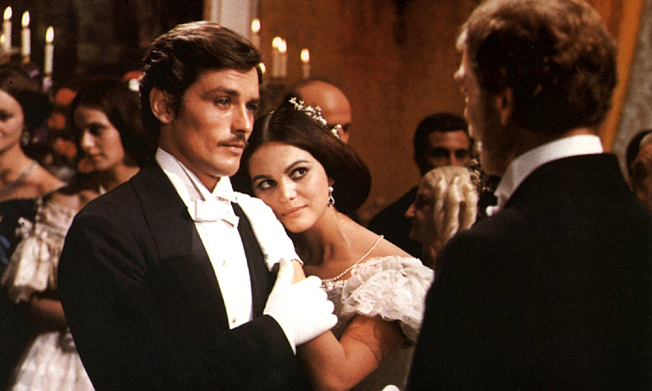 Ален Делон и Клаудия Кардинале в фильме «Леопард», 1962 год