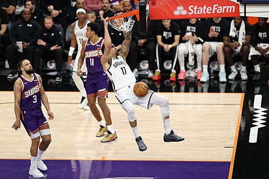 15 очков Егора Демина не помогли «Бруклину» избежать поражения от «Финикса»