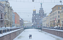 Санкт-Петербург ждет "новогодняя" погода 1 января