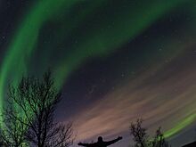Ученый объяснил северное сияние в Подмосковье