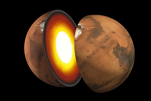 20 км: ученые впервые измерили кору Марса