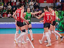 Волейбол, женская Суперлига: Уралочка-НТМК обыграла Динамо-Ак Барс в матче 21-го тура со счётом 3:2