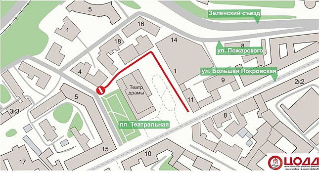 Движение временно ограничат на участке площади Театральной в Нижнем Новгороде 13 июля