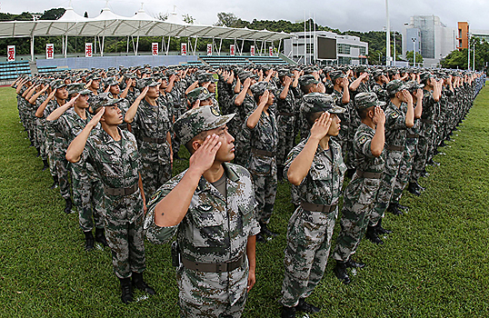 Китай намерен увеличить финансирование армии на 7% в 2023 году