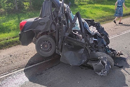 В Вологодской области в ДТП погиб водитель без прав и его сын