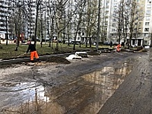 Почти 300 кв. метров асфальта отремонтировано в Крюково за последнюю неделю в рамках текущего ремонта