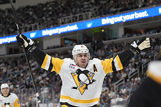 Малкин повторил рекорд Лемье и Кросби за «Питтсбург»