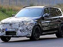 Прототип будущего BMW X3 M заметили на Нюрбургринге