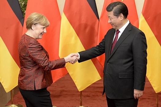 Меркель выразила удовлетворенность развитием китайско-германских отношений