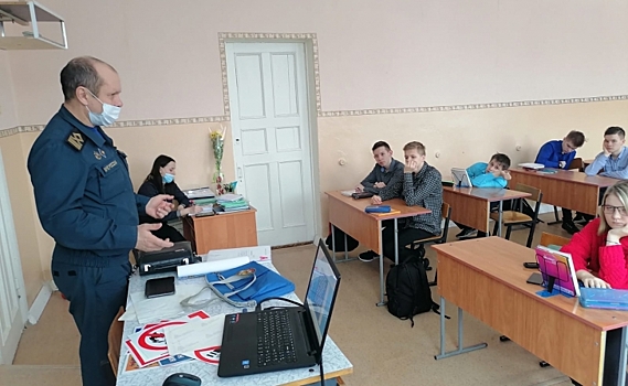 Курским школьникам рассказали о правилах безопасности