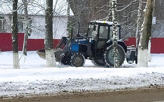 Первый снег спровоцировал аварию в Пронском районе