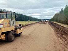 В Алнашском районе Удмуртии укрепили дорогу между Писеево и Нижним Сырьезом