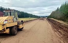 В Алнашском районе Удмуртии укрепили дорогу между Писеево и Нижним Сырьезом