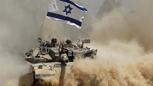 В Израиле танк атаковал позиции ХАМАС