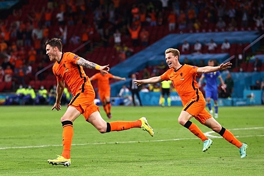 Нидерланды победили сборную Украины на Евро