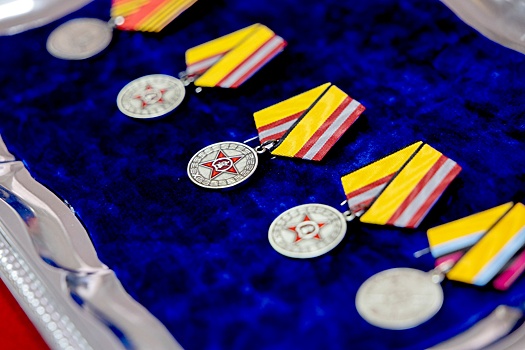 Замминистра обороны России наградил участников СВО в подмосковном госпитале