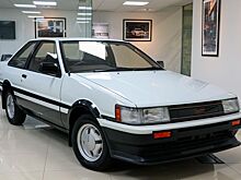 Культовую 37-летнюю Toyota Corolla Levin продают дороже новой Supra