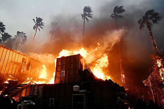 При пожарах в Калифорнии сгорели более 600 домов