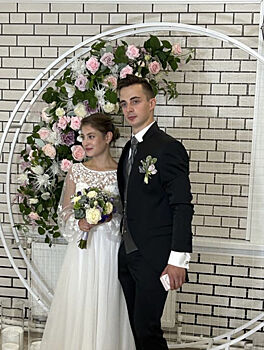 Такая нежная: Алена Косторная в свадебном наряде