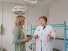 Алена Сокольская посетила больничный комплекс в Клину перед ремонтом