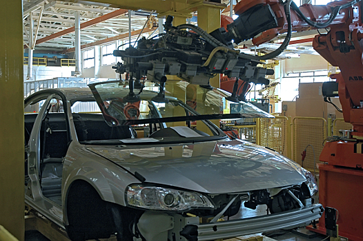 Объявлено о падении производства машин и оборудования в РФ на 45% за год