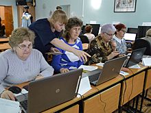 Активную сетевую жизнь ведут пенсионеры в Оби