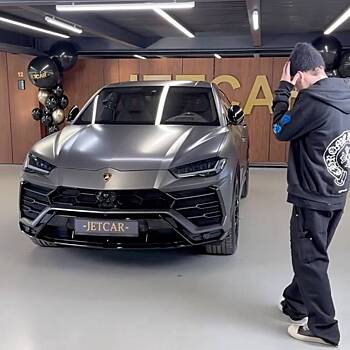 Муж Инстасамки похвастался новым Lamborghini за 45 миллионов рублей