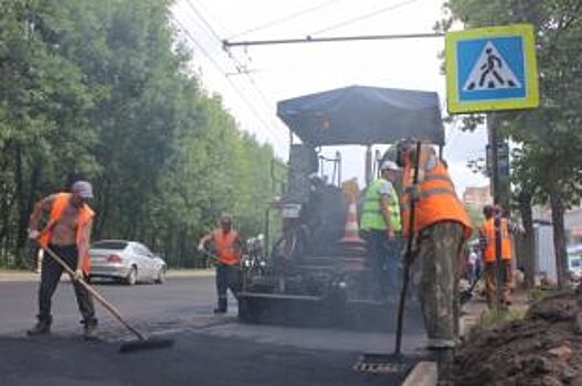 Проспект Текстильщиков в Иванове отремонтируют до конца июля