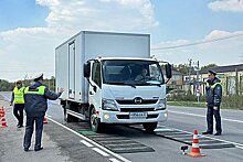 Передвижные пункты весогабаритного контроля следят за дорогами в Хабаровском крае