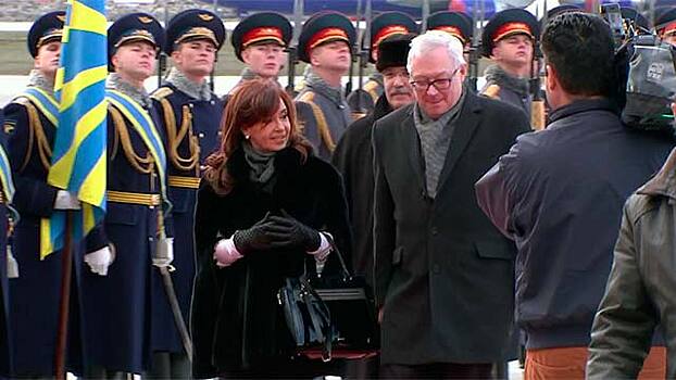 Официальный визит в Москву президента Аргентины и другие новости Первого канала