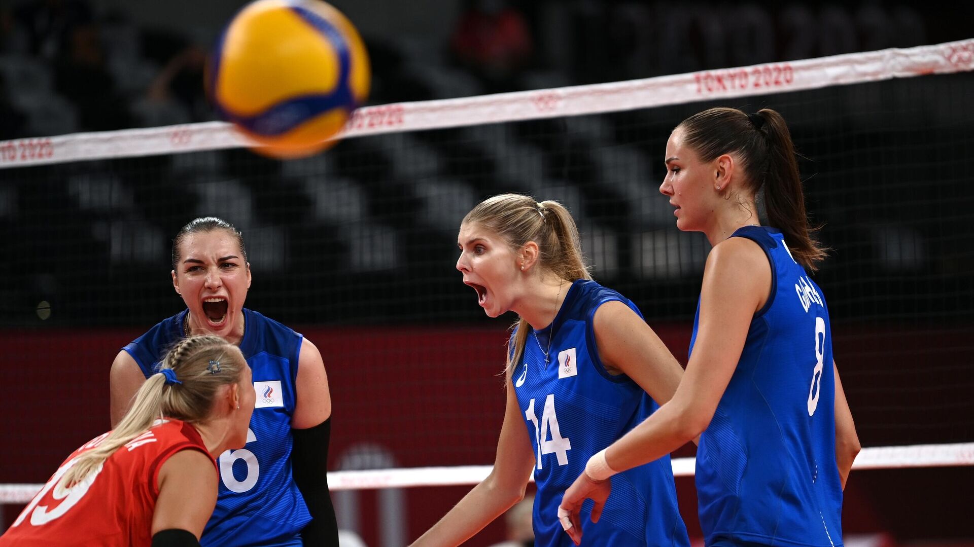 Женская сборная России по волейболу обыграла Беларусь в товарищеском матче