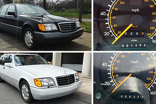 Два новых «Мерседеса» из 1990-х оценили в $300 тысяч