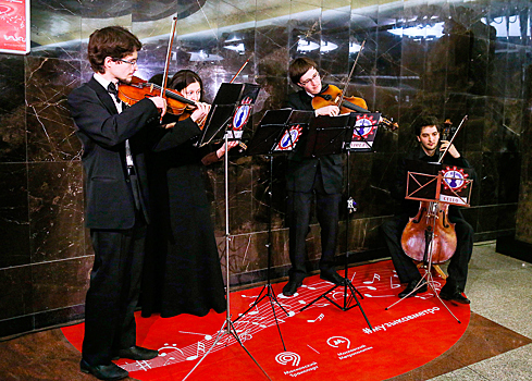 С 27 марта музыка в метро зазвучит на 15 площадках
