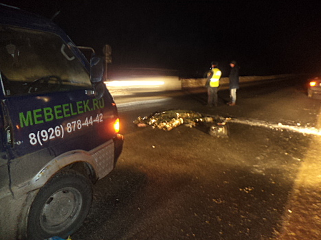 На трассе в Ярославской области «Мазда» раздавила пешехода