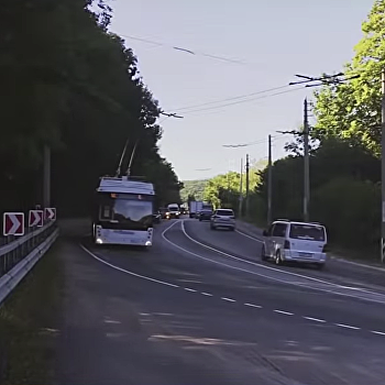 Репортаж: Новые троллейбусы в Севастополе восхищают