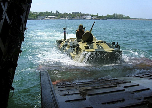 Пехотинцы Черноморского флота подтвердили звание «ударных»