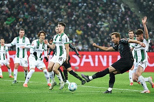 Гол Кейна помог «Баварии» обыграть «Боруссию» Мёнхенгладбах