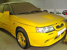 Быстрее Lada Vesta Sport: в гараже нашли ВАЗ-21106 «Желтую акулу»