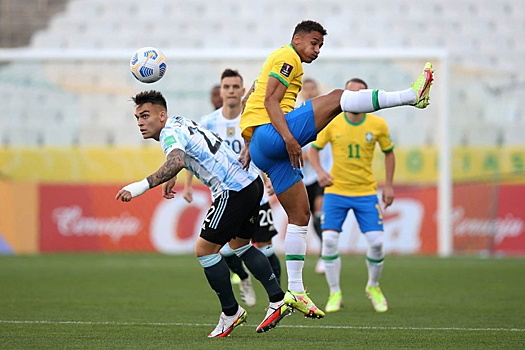 Сборная Аргентины ушла с поля в матче с Бразилией