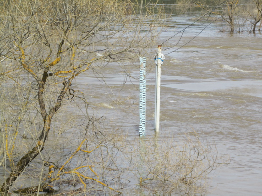 Река Большой Кумак в Новоорске поднялась до отметки «опасное явление»