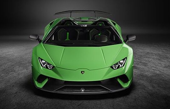 Представленный рендер Lamborghini Huracan Performante Spyder