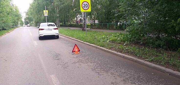Водитель легковушки сбил ребенка в Ижевске