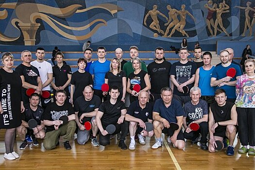 Первенство по настольному теннису объединило работников АО "ТАИФ-НК"