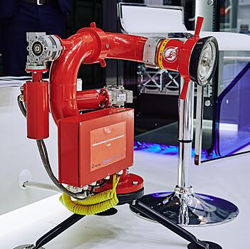 Ростех создал робота для тушения пожаров на промышленных объектах