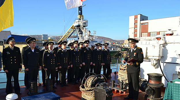 Пограничный сторожевой корабль «Ямалец» отмечает 20-летний юбилей