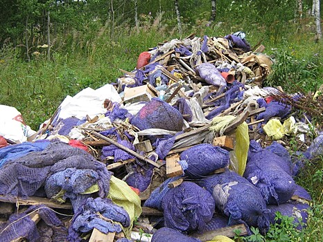 В Тверской области почти 60 га сельхозземель захламлены мусором