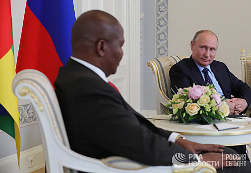 Россия залезла и в Африку