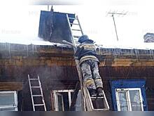 Пожар произошел в многоквартирном доме Читы