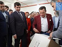 Российский бизнесмен Игорь Яковлев принял участие в открытии новой обувной фабрики в Махачкале