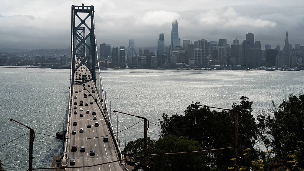 Мост "Золотые Ворота" в Сан-Франциско
